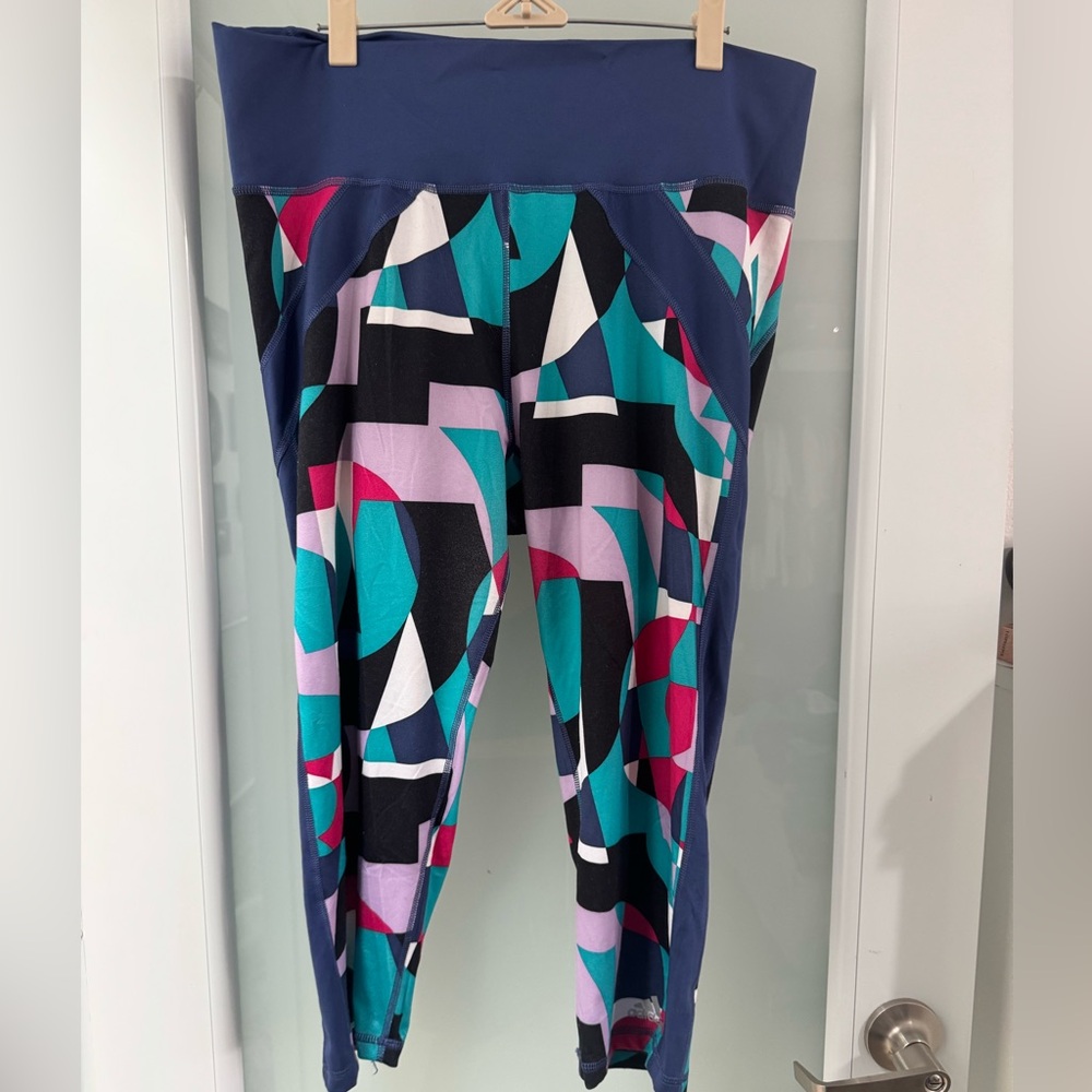 Adidas Colorful Geometric Leggings